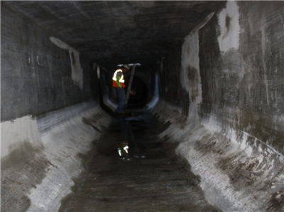 库尔勒大断面隧道涵洞人工喷涂修复